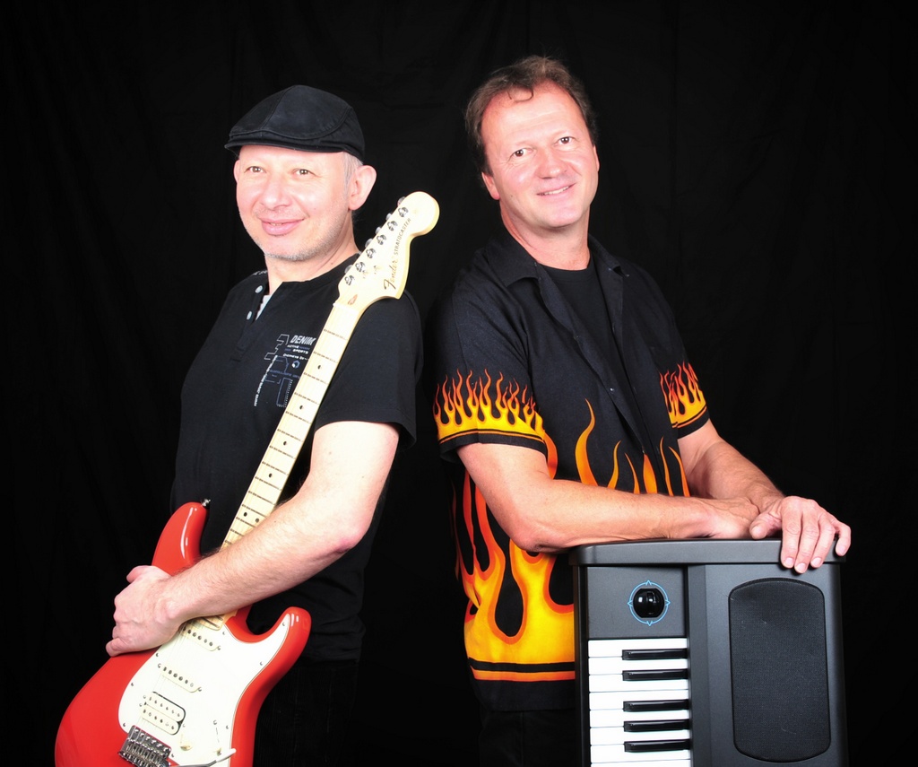 Musikduo, Partymusiker, Festmusik, Tanzmusik, Dancing Kings (links Piotr, rechts Edi)